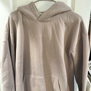 Comfrt Beige Hoodie